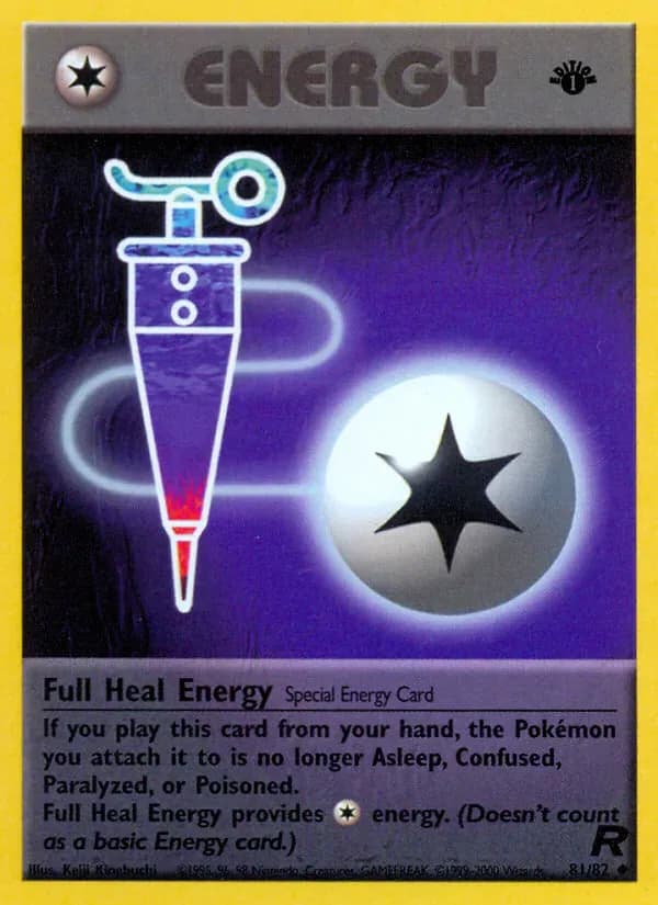 Full Heal Energy 81/82 from Team Rocket