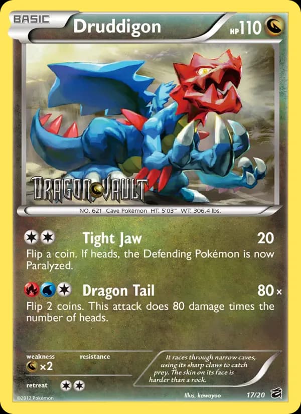 Druddigon 17/20 from Dragon Vault