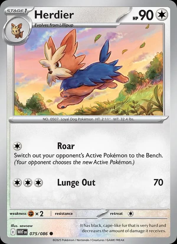 Herdier 075/86 from White Flare
