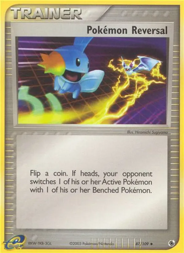 Pokémon Reversal 87/109 from EX Ruby & Sapphire
