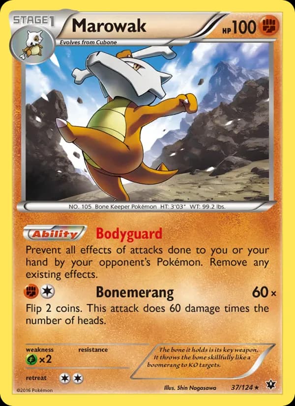 Marowak 37/124 from Fates Collide