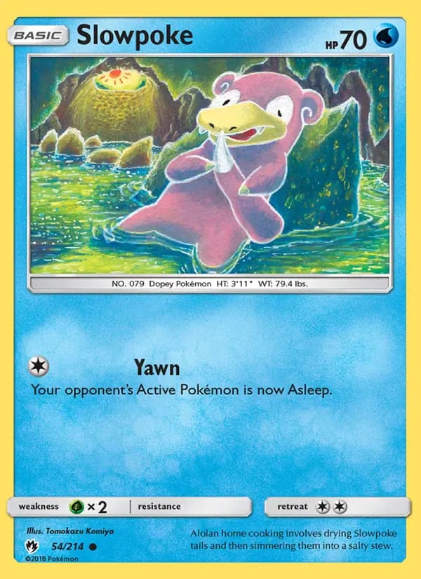 Slowpoke 54/214 from Lost Thunder