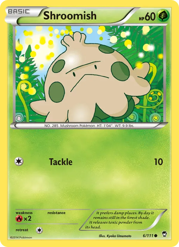 Shroomish 6/111 from Furious Fists