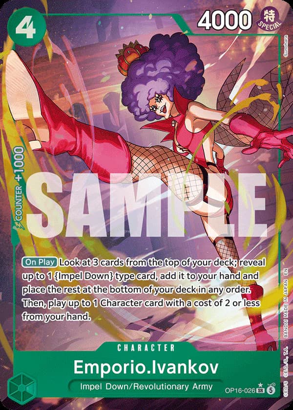 Emporio.Ivankov OP16-026 Official alternate printing 1