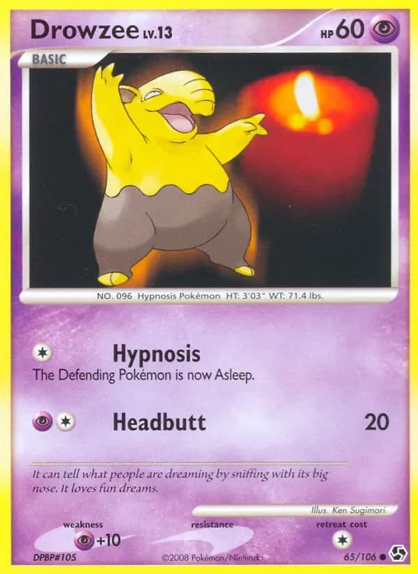 Drowzee 65/106 from Great Encounters