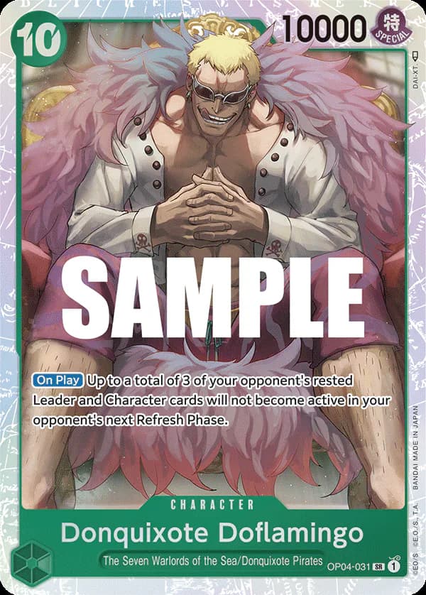 Donquixote Doflamingo OP04-031 Standard printing