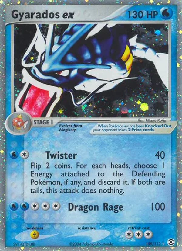 Gyarados ex 109/112 from EX FireRed & LeafGreen