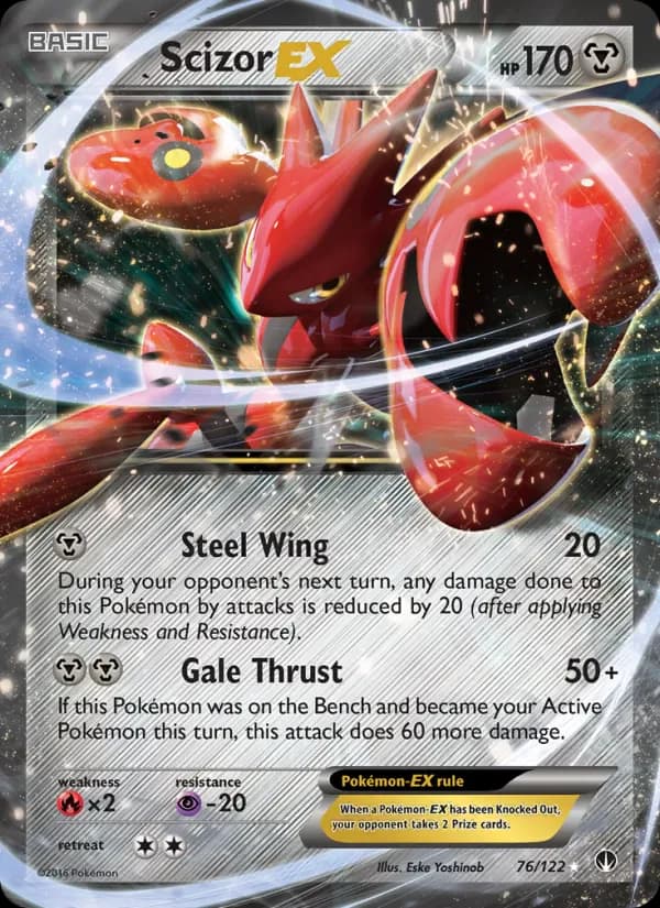 Scizor EX 76/122 from BREAKpoint