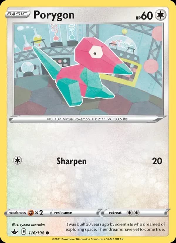 Porygon 116/198 from Chilling Reign