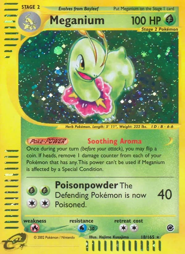 Meganium 18/165 from Expedition Base Set