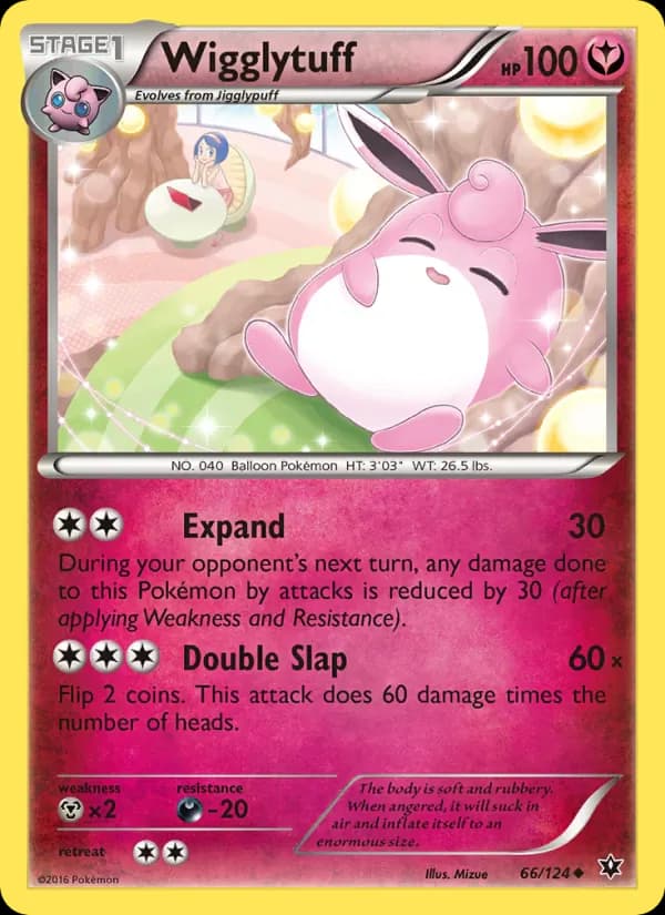 Wigglytuff 66/124 from Fates Collide