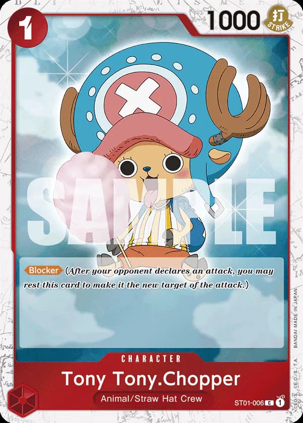 Tony Tony.Chopper ST01-006 Official alternate printing 6