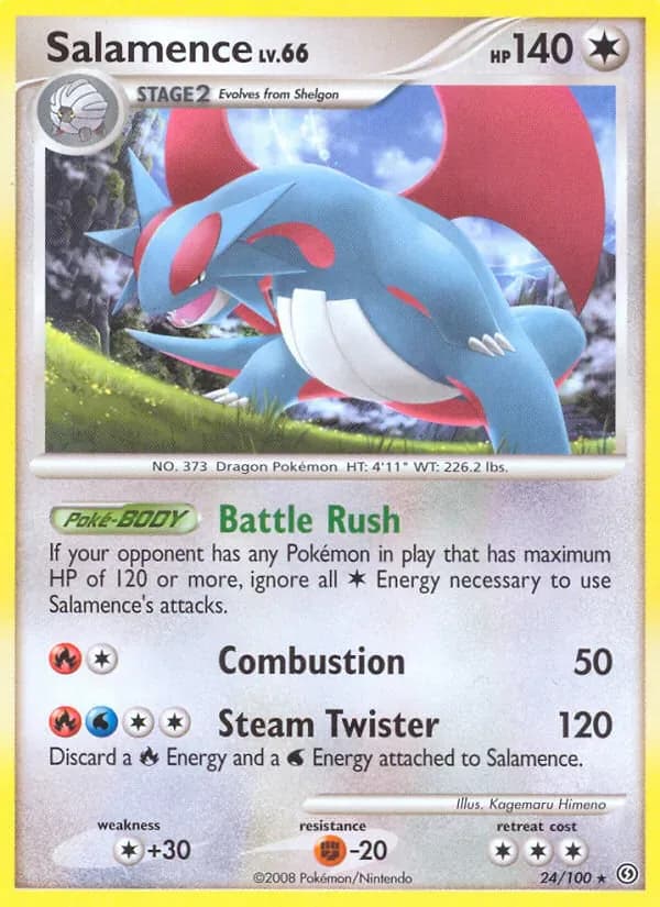 Salamence 24/100 from Stormfront