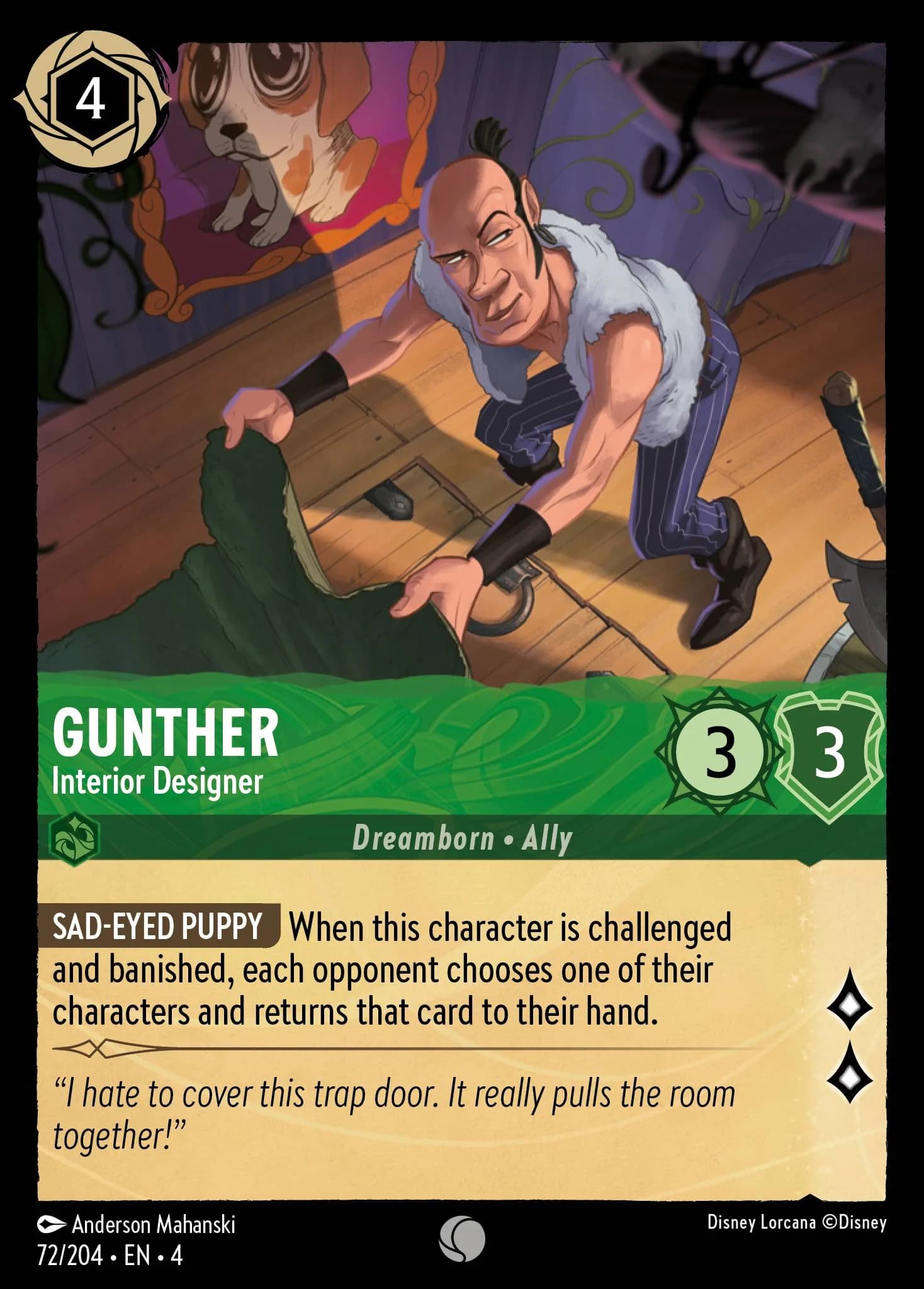 Gunther - Interior Designer 72/204 from Ursula's Return