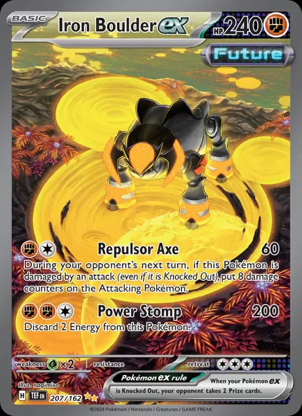Iron Boulder ex 207/162 from Temporal Forces