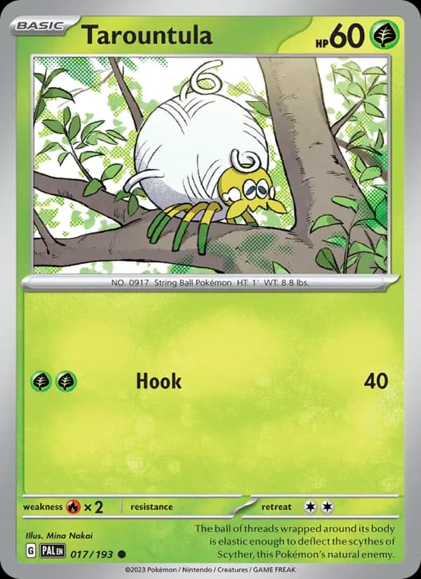 Tarountula 017/193 from Paldea Evolved