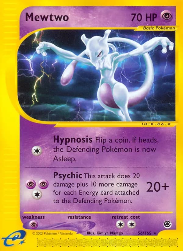 Mewtwo 56/165 from Expedition Base Set