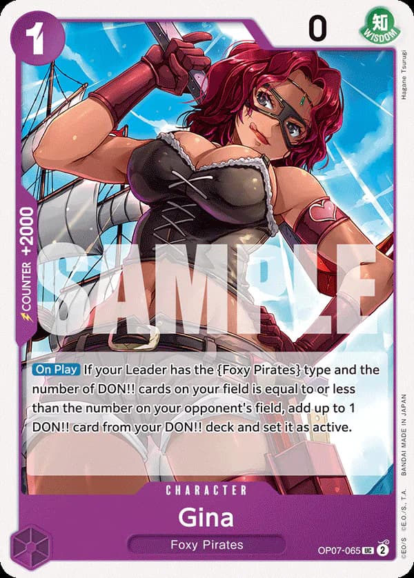 Gina OP07-065 Standard printing