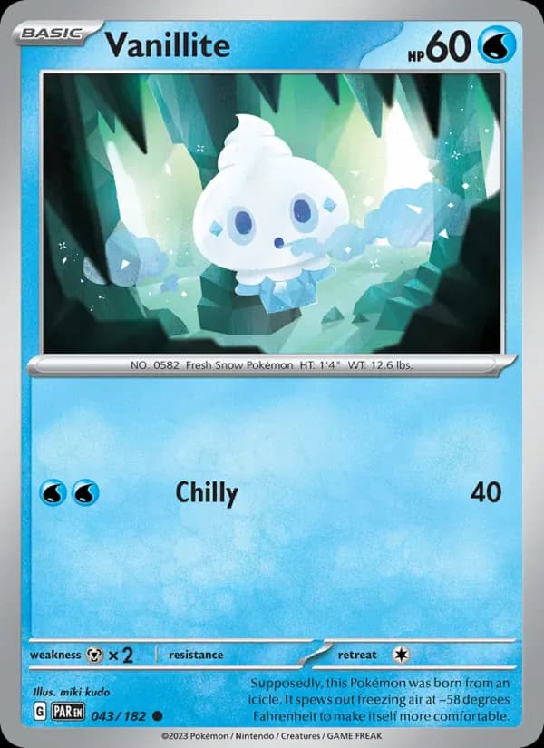 Vanillite 043/182 from Paradox Rift