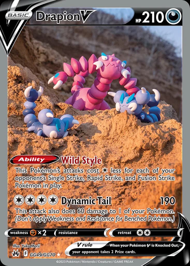 Drapion V GG49/GG70 from Crown Zenith