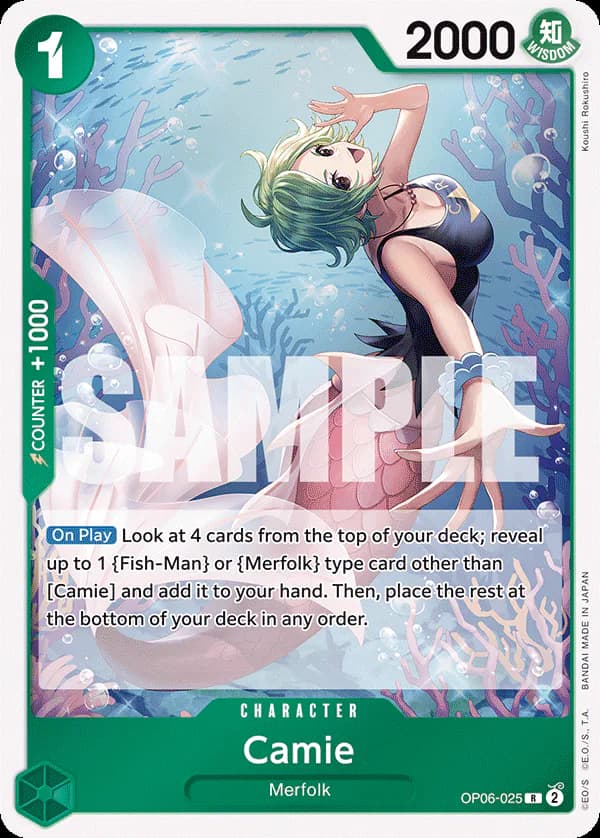 Camie OP06-025 Standard printing