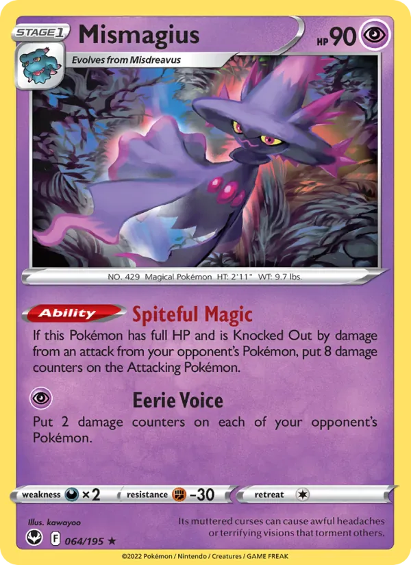 Mismagius 064/195 from Silver Tempest