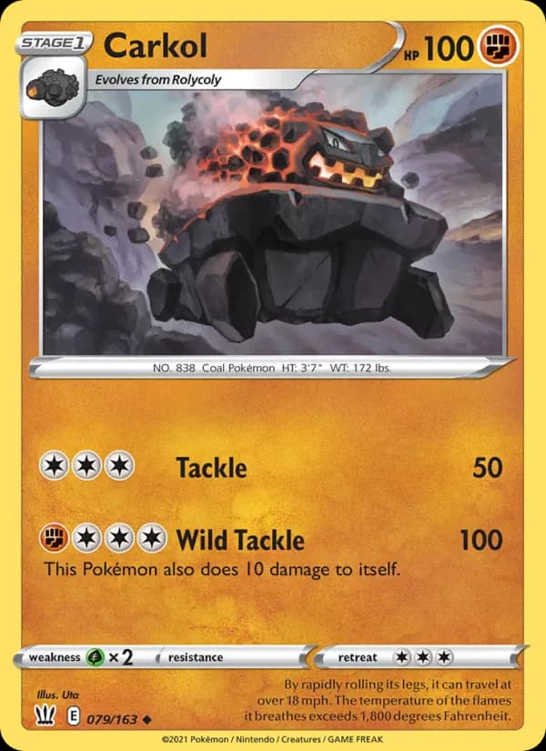 Carkol 79/163 from Battle Styles