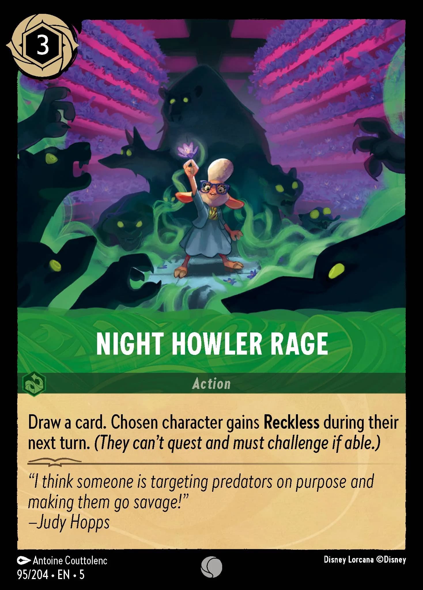 Night Howler Rage 95/204 from Shimmering Skies