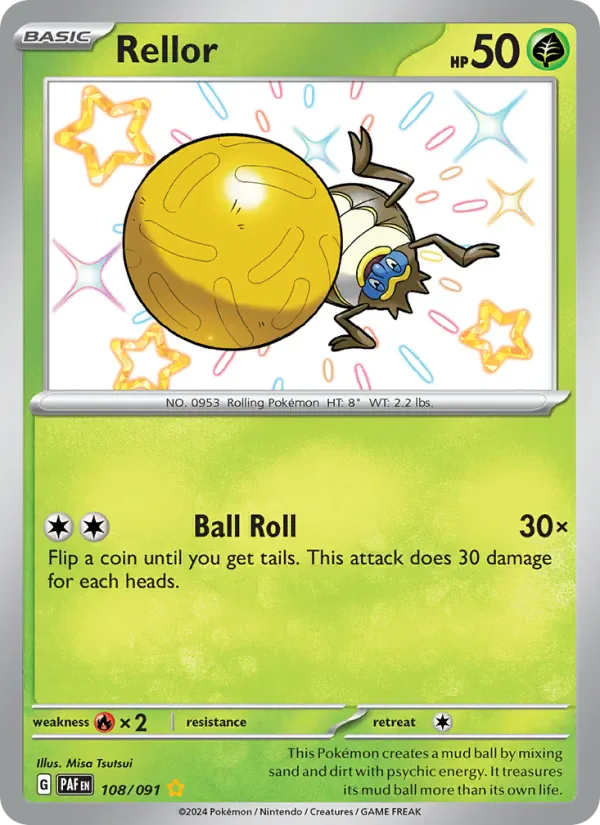 Rellor 108/91 from Paldean Fates