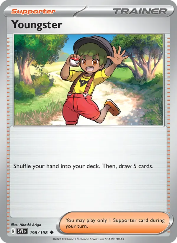 Youngster 198/198 from Scarlet & Violet Base Set