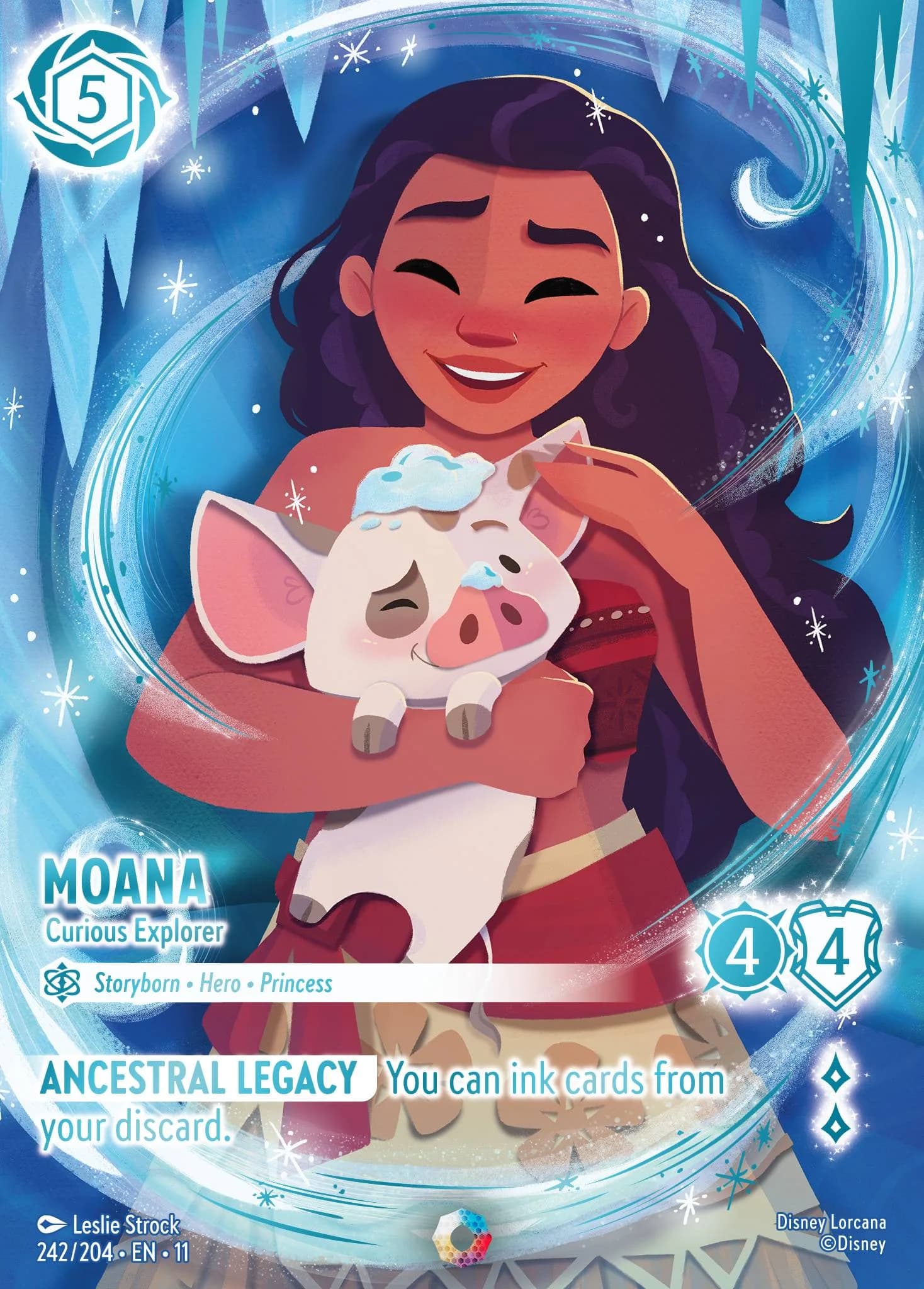 Moana - Curious Explorer 242/204 from Winterspell