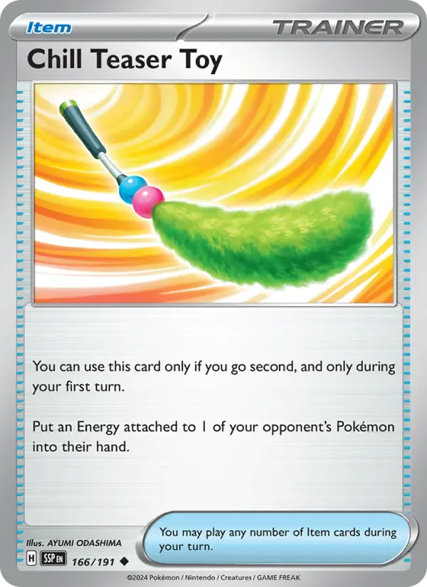 Chill Teaser Toy 166/191 from Surging Sparks
