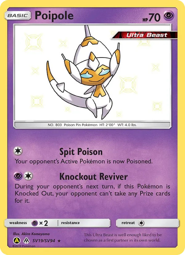 Poipole SV19/SV94 from Hidden Fates