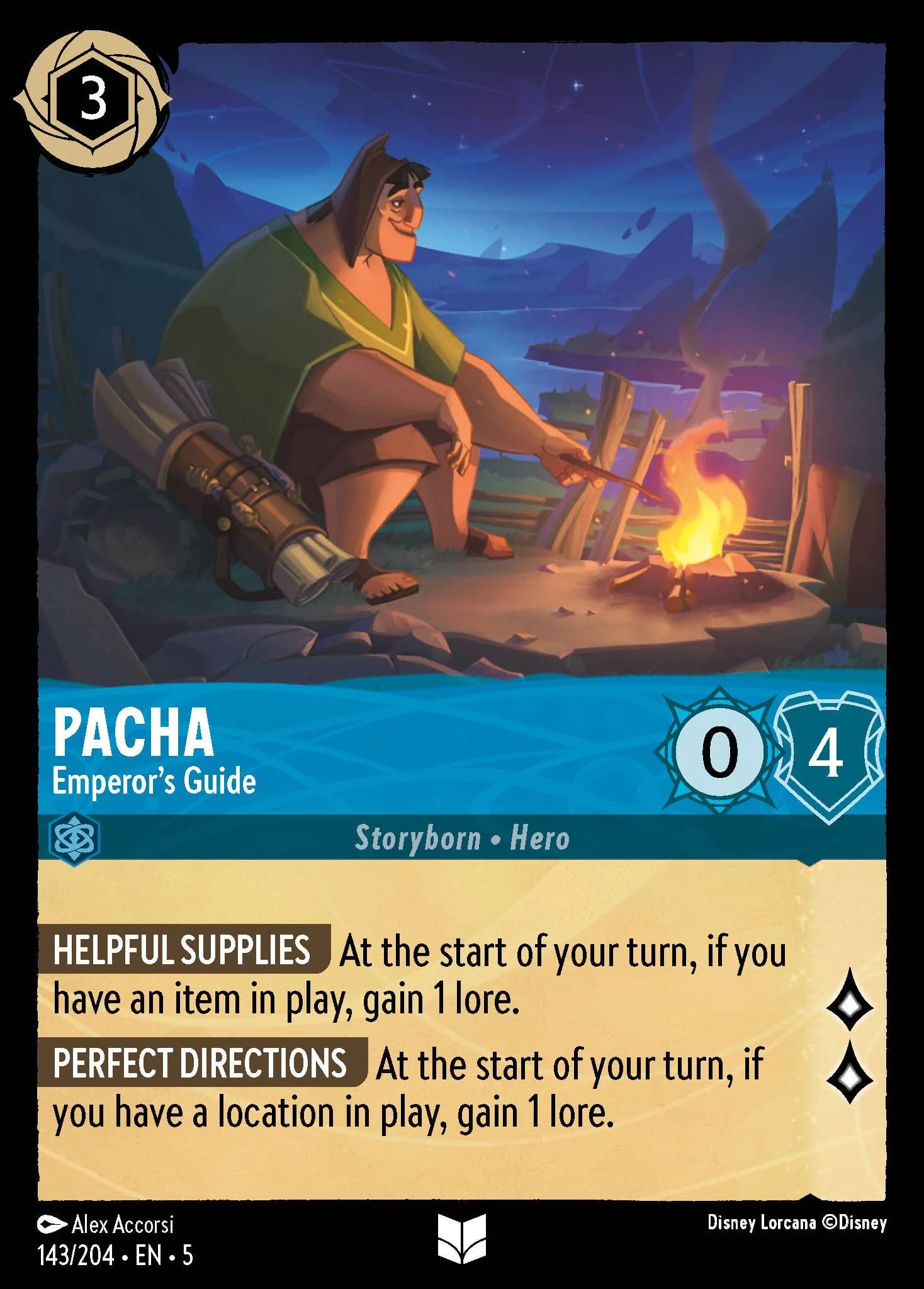 Pacha - Emperor's Guide 143/204 from Shimmering Skies