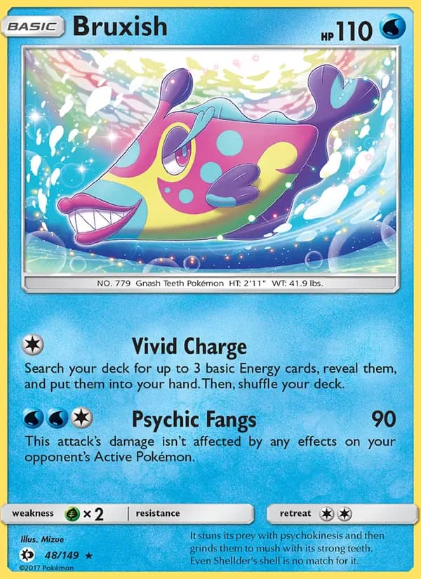 Bruxish 48/149 from Sun & Moon Base Set