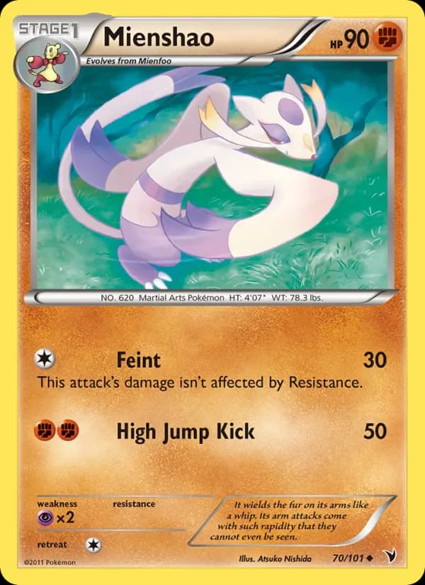 Mienshao 70/101 from Noble Victories