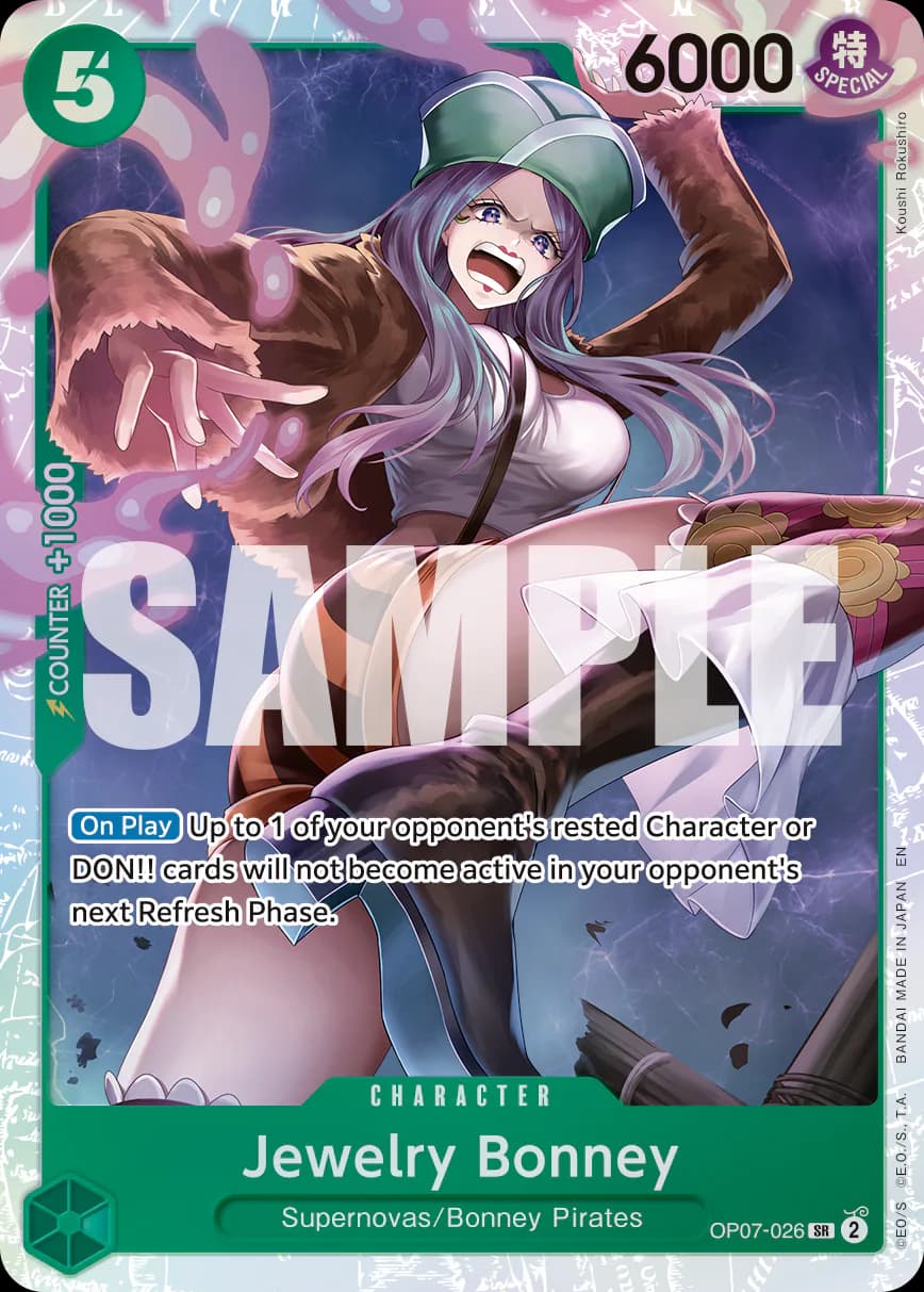 Jewelry Bonney OP07-026 Official alternate printing r1