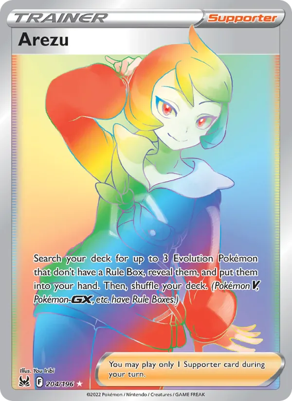 Arezu 204/196 from Lost Origin