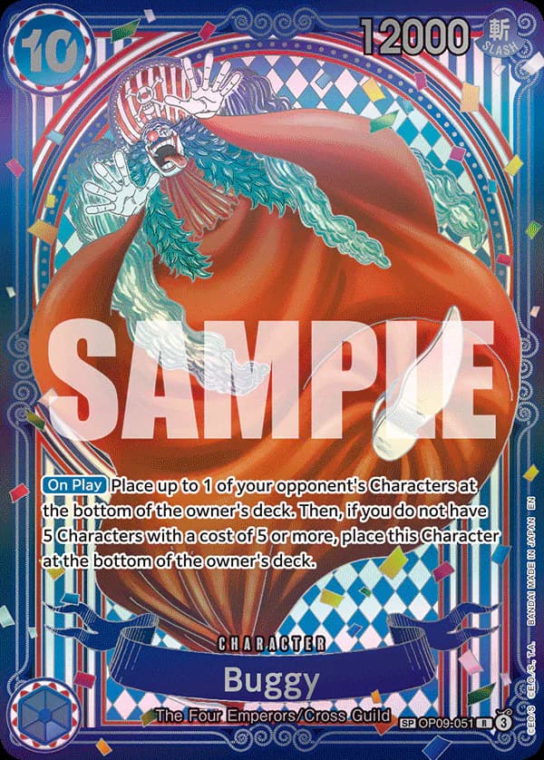 Buggy OP09-051 Official alternate printing 5