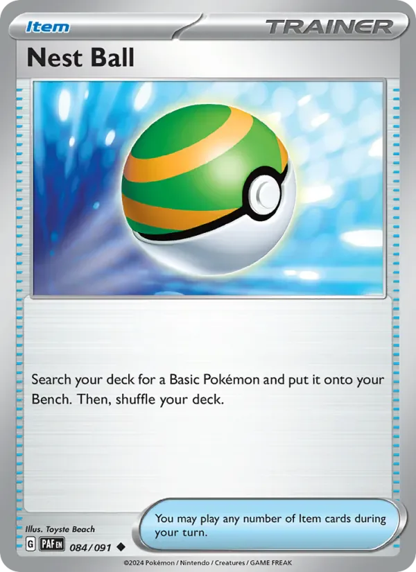 Nest Ball 084/91 from Paldean Fates