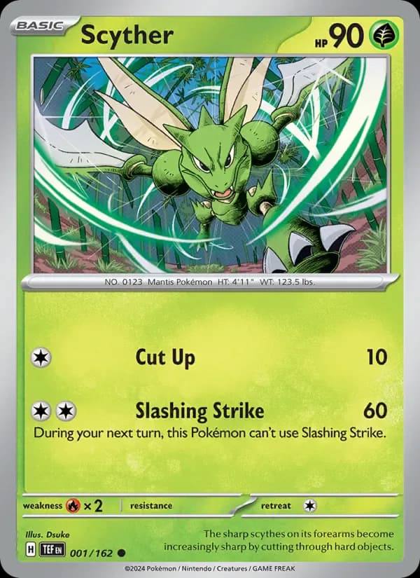 Scyther 001/162 from Temporal Forces