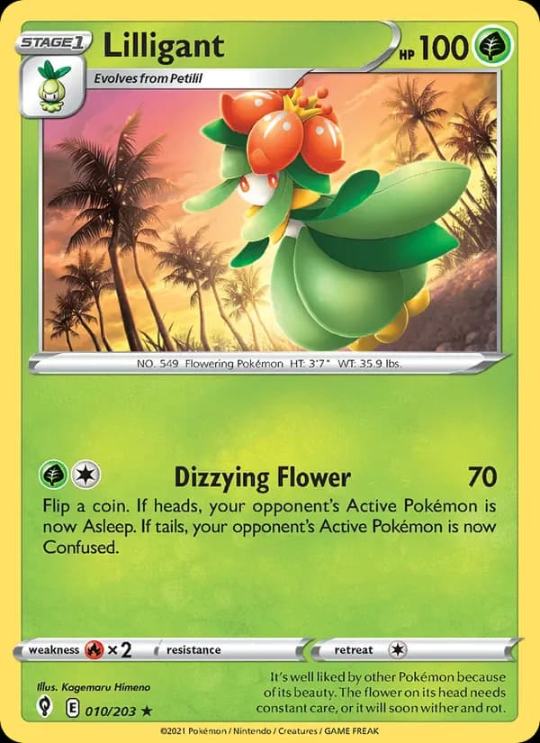 Lilligant 10/203 from Evolving Skies