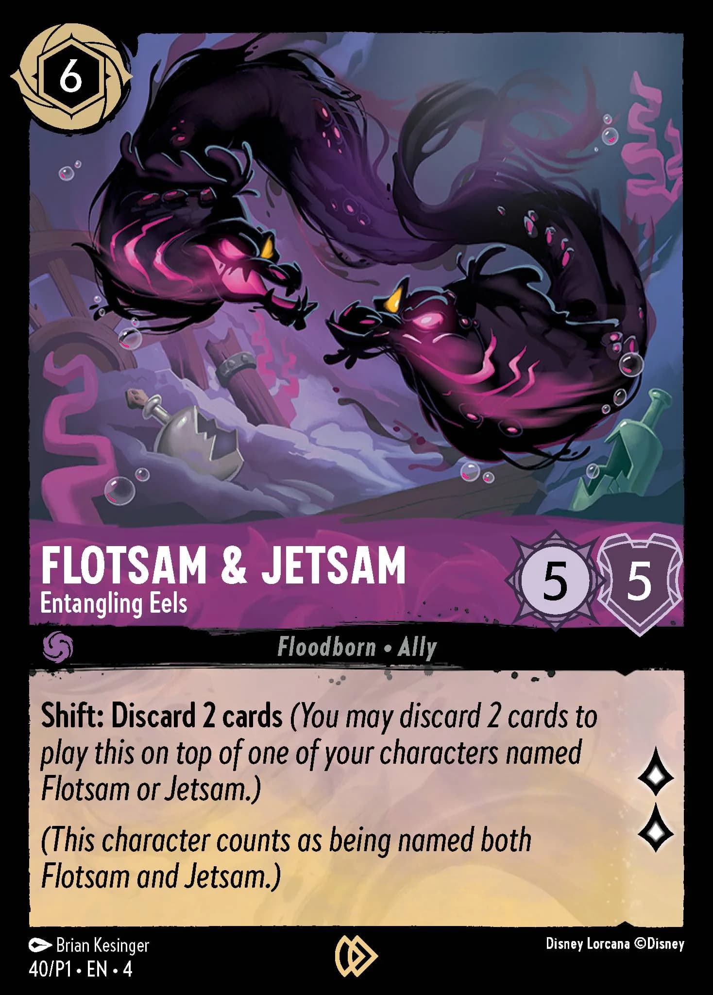 Flotsam & Jetsam - Entangling Eels 40/P1 from Ursula's Return