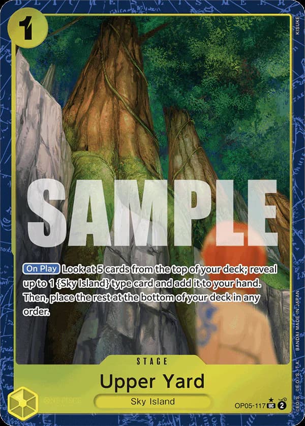 Upper Yard OP05-117 Official alternate printing 4