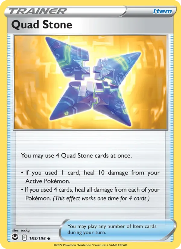 Quad Stone 163/195 from Silver Tempest