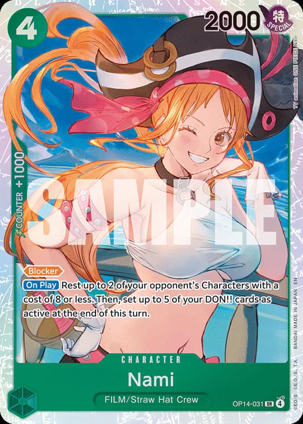 Nami OP14-031 Standard printing