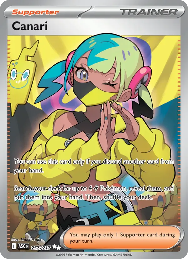 Canari 257/217 from Ascended Heroes