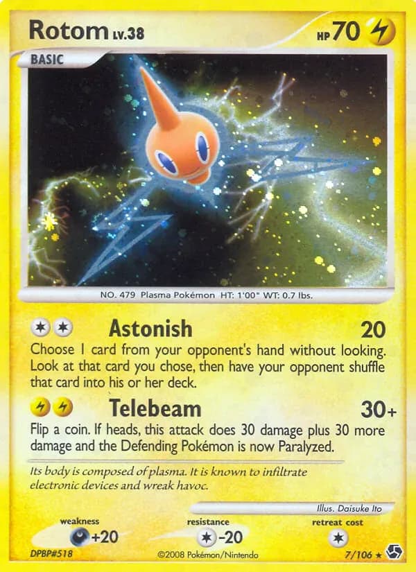 Rotom 7/106 from Great Encounters