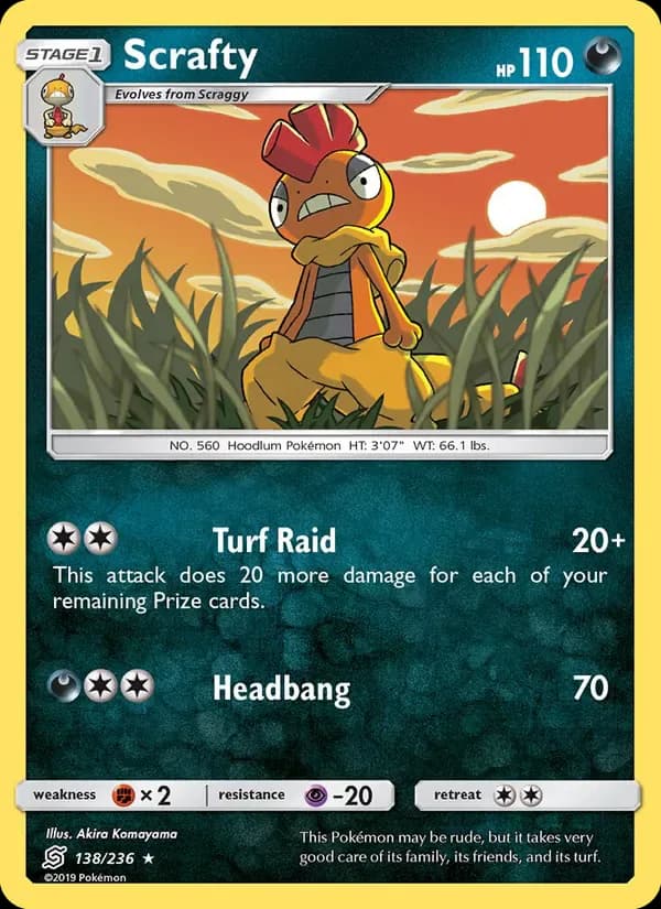 Scrafty 138/236 from Unified Minds