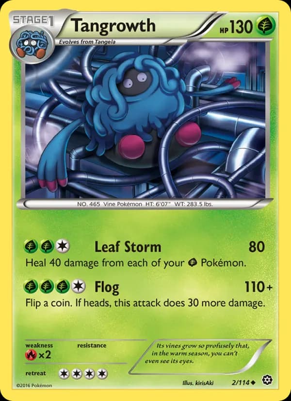 Tangrowth 2/114 from Steam Siege